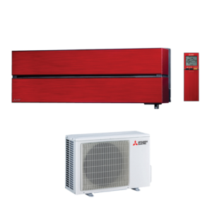 Mitsubishi Electric Kirigamine Style 2.5 kW rubin crveni